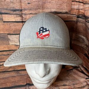 Nexgen USA Cotton Boll Logo Hat SnapBack Adjustable Cap Patriotic Agriculture